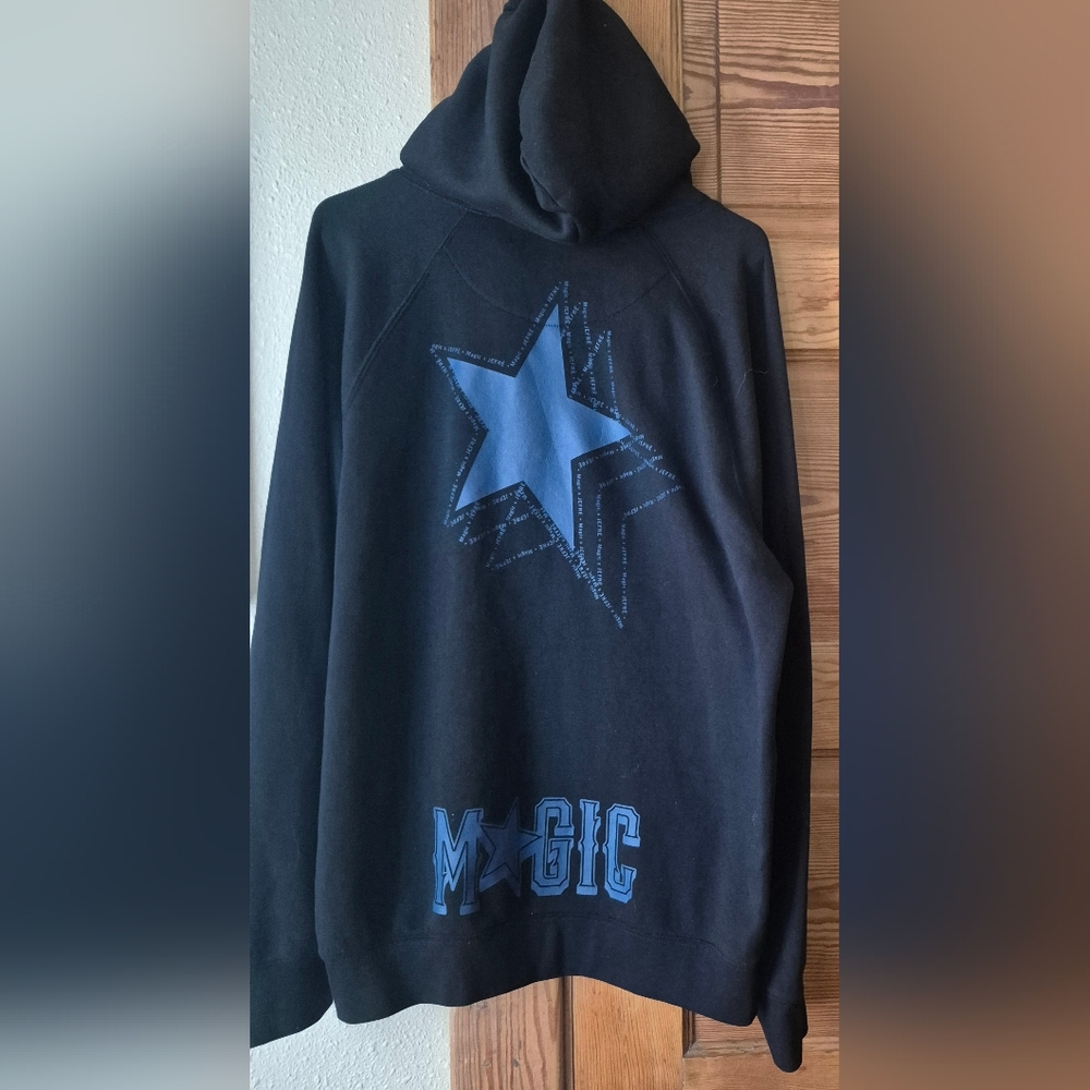 Unisex Sportique Black Orlando Magic x JEFRE 2023/24 Pullover Hoodie Graphics